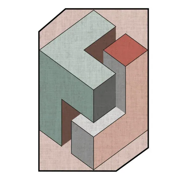 Tappeto Rubik 600x584